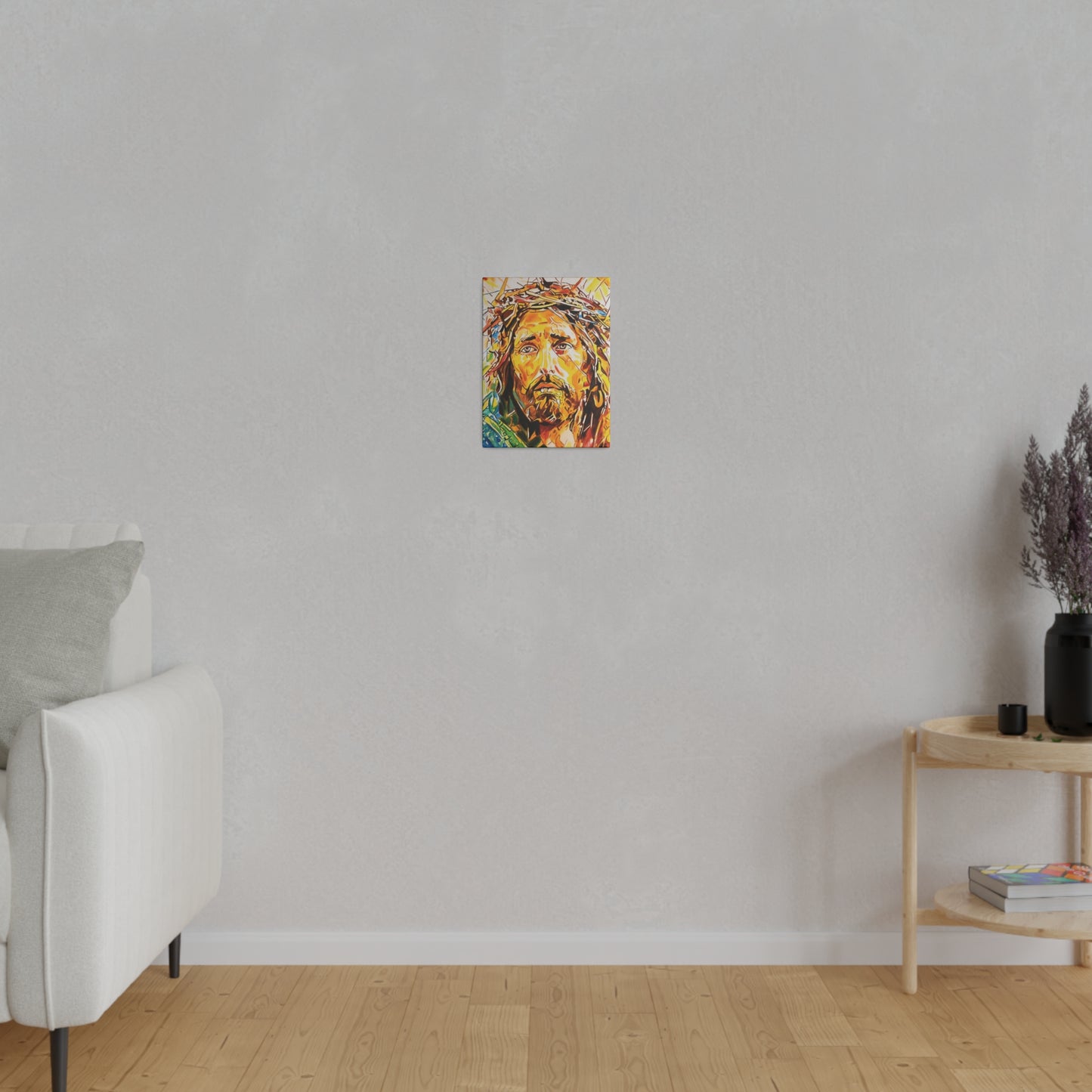 Jesus Christ Painting Canvas Print