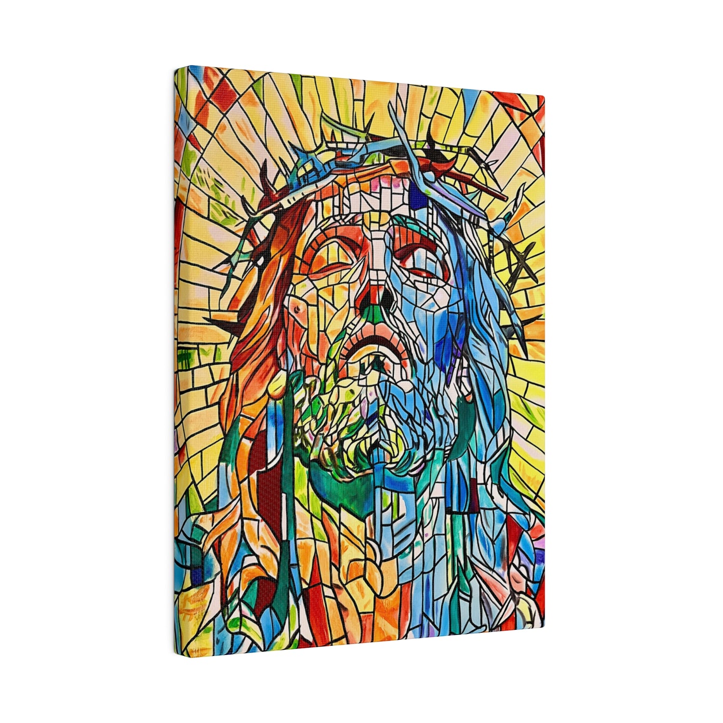 Jesus Christ Painting Canvas Print