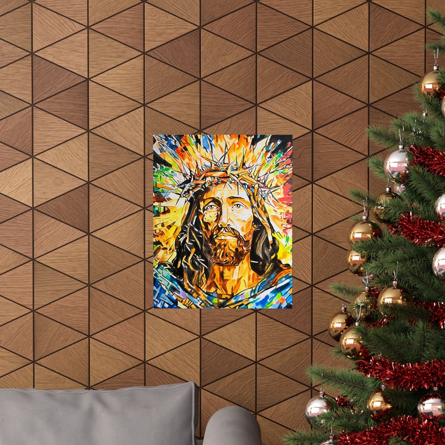 Jesus Christ Painting Poster