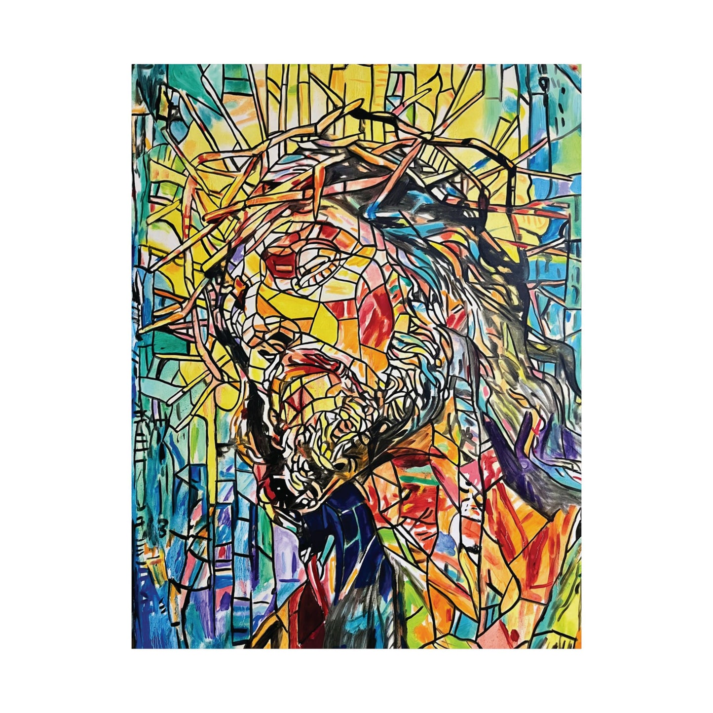 Jesus Painting Poster