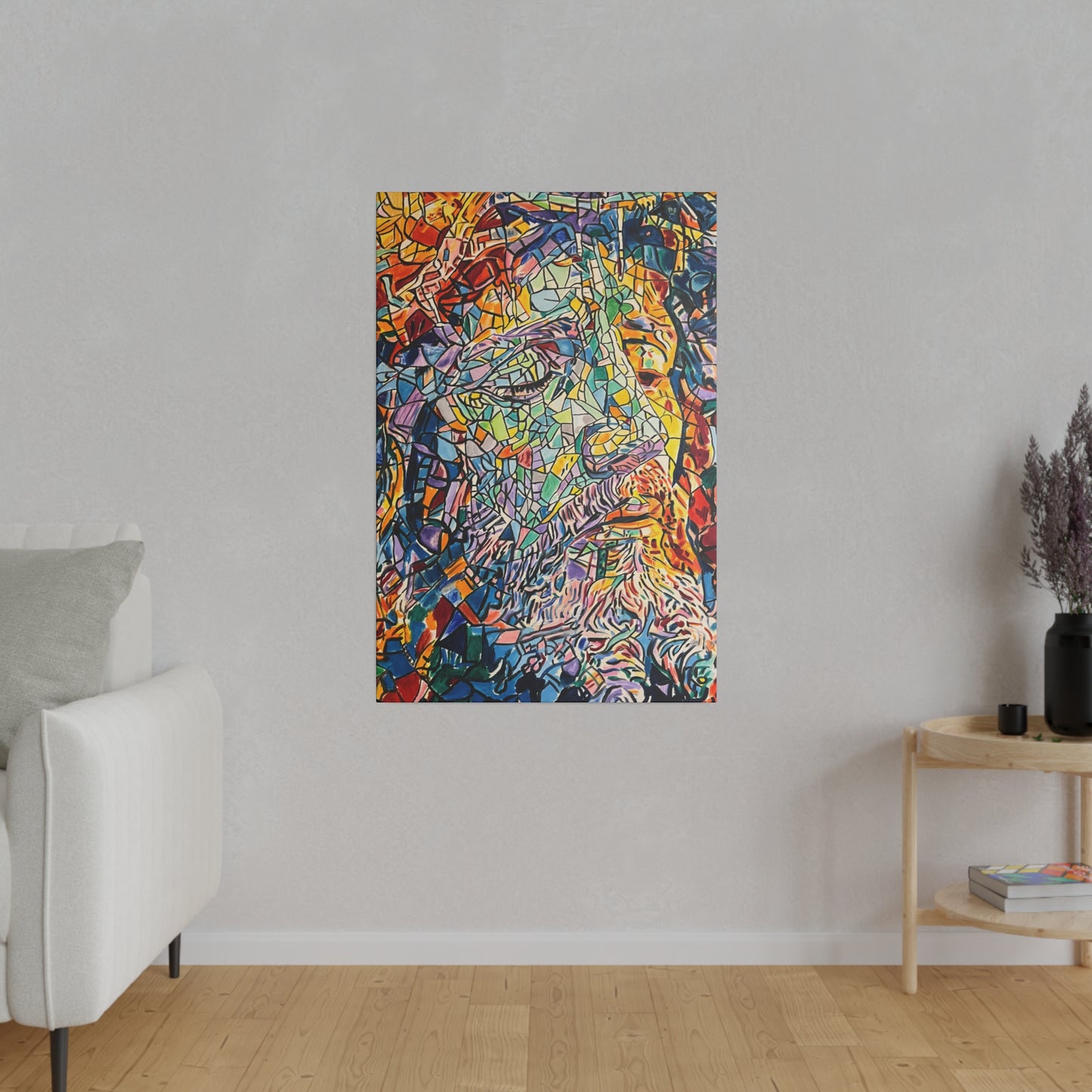 Jesus Christ Painting Canvas Print