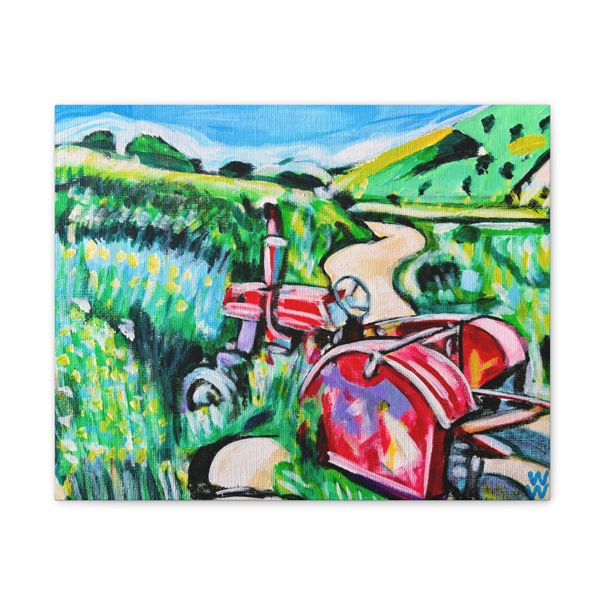 Harmon Canyon, Canvas Print