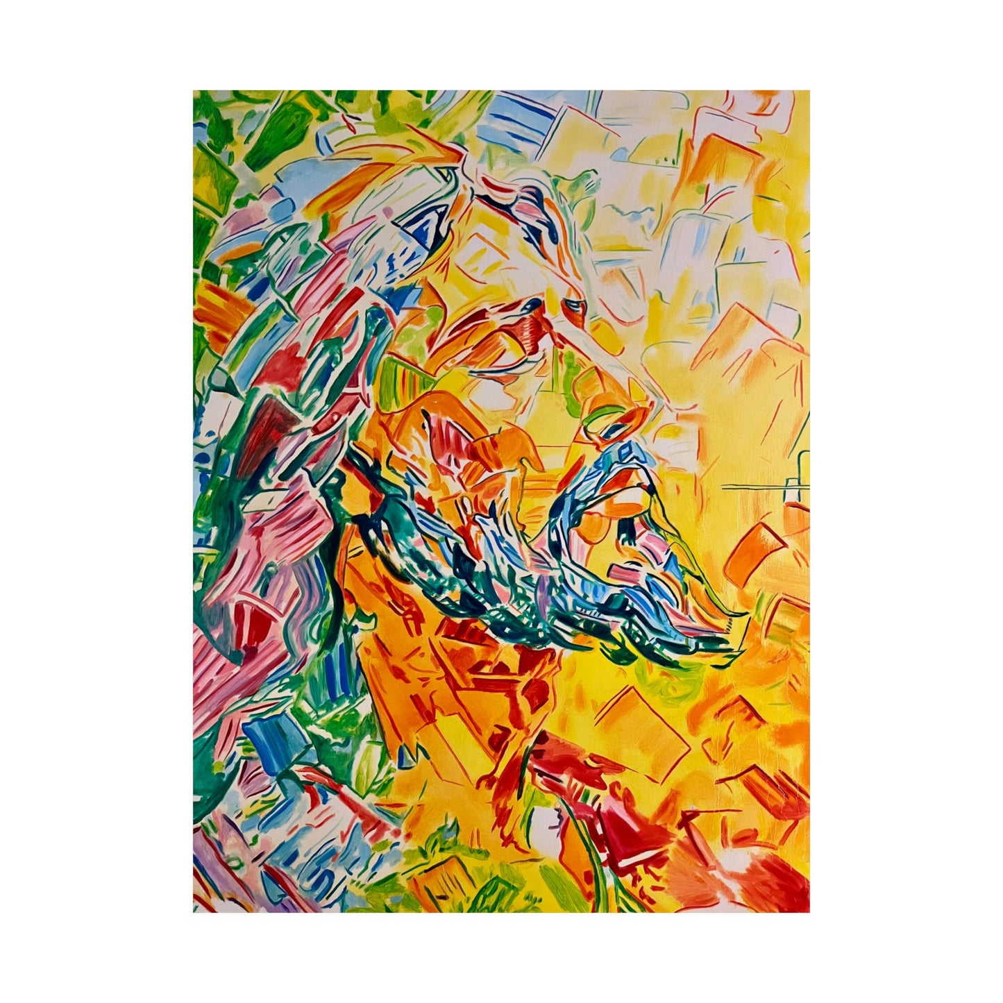 Jesus Christ Painting Poster