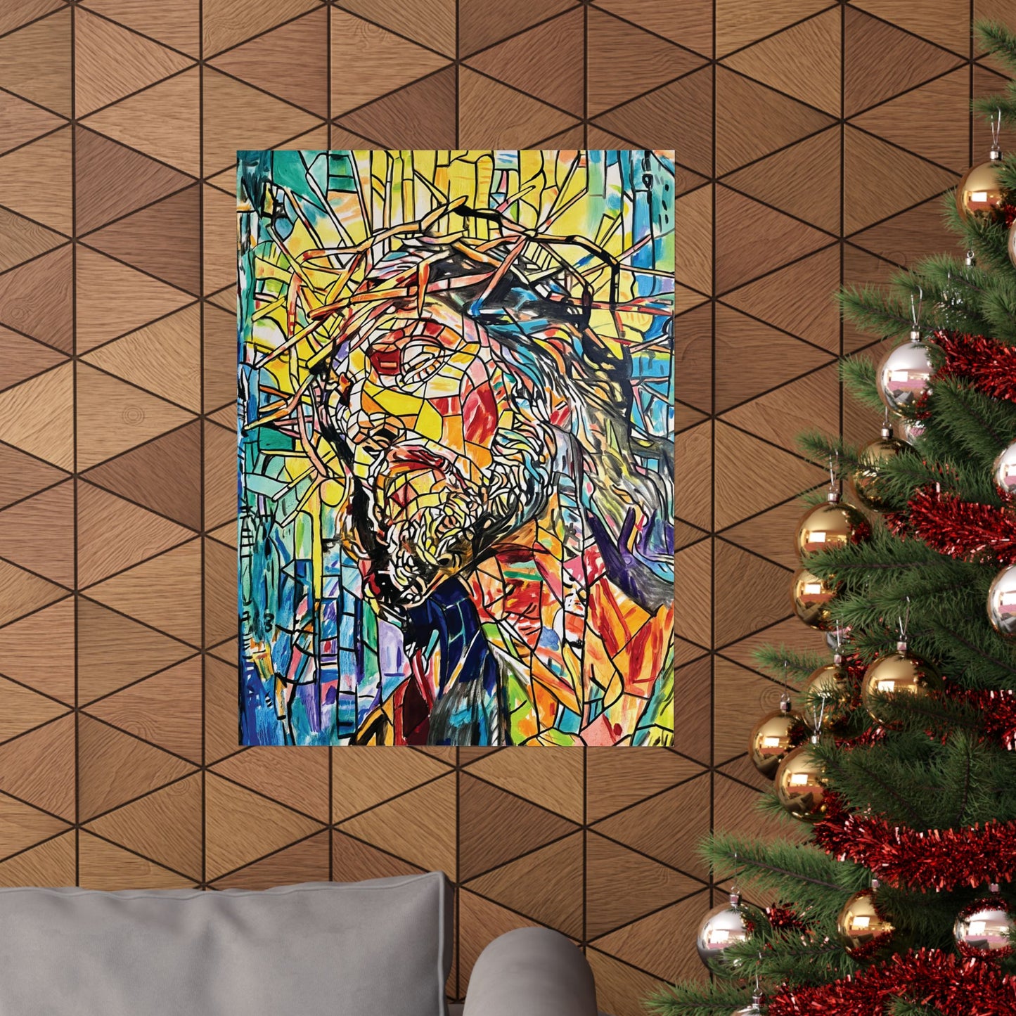 Jesus Painting Poster