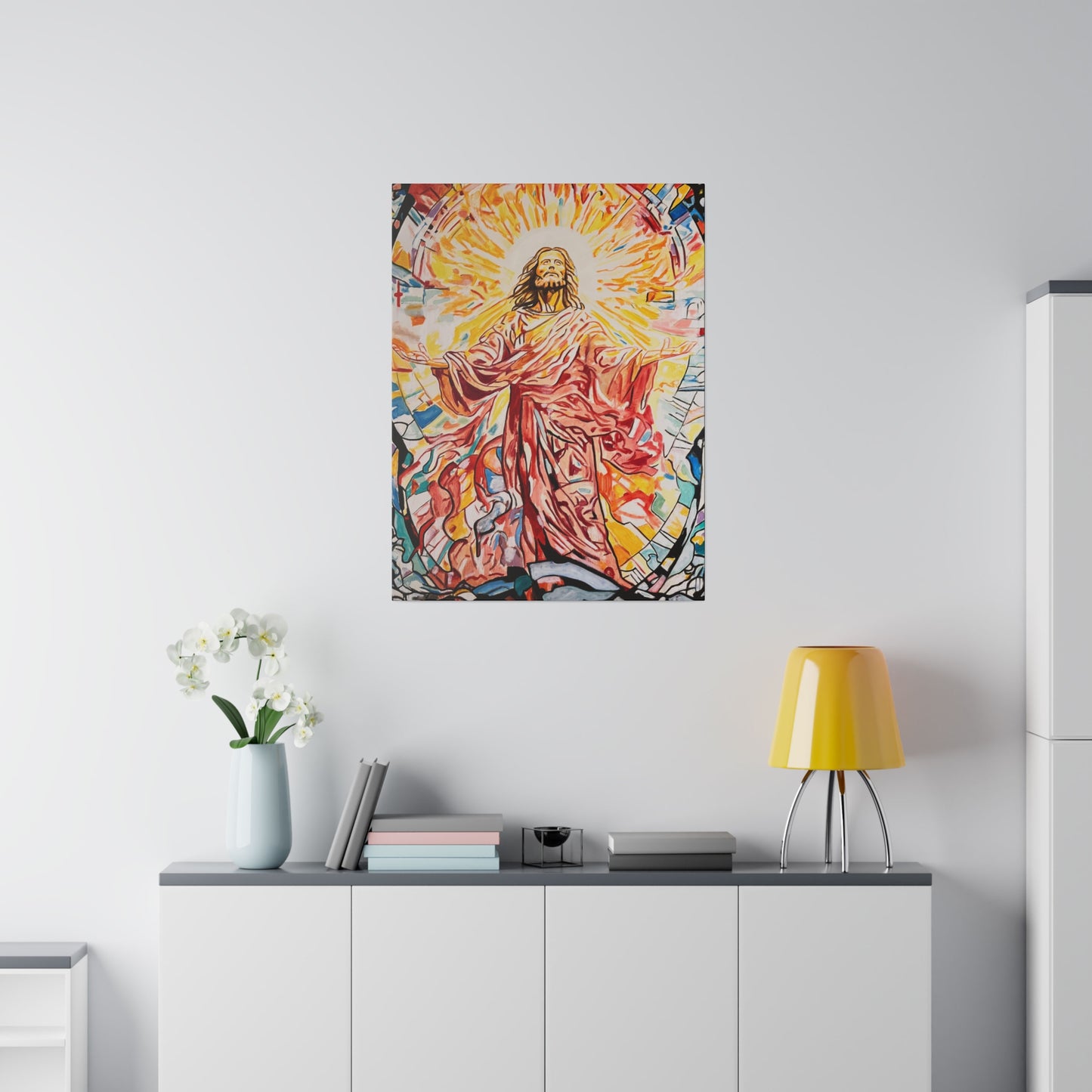 Jesus Christ Painting Canvas Print