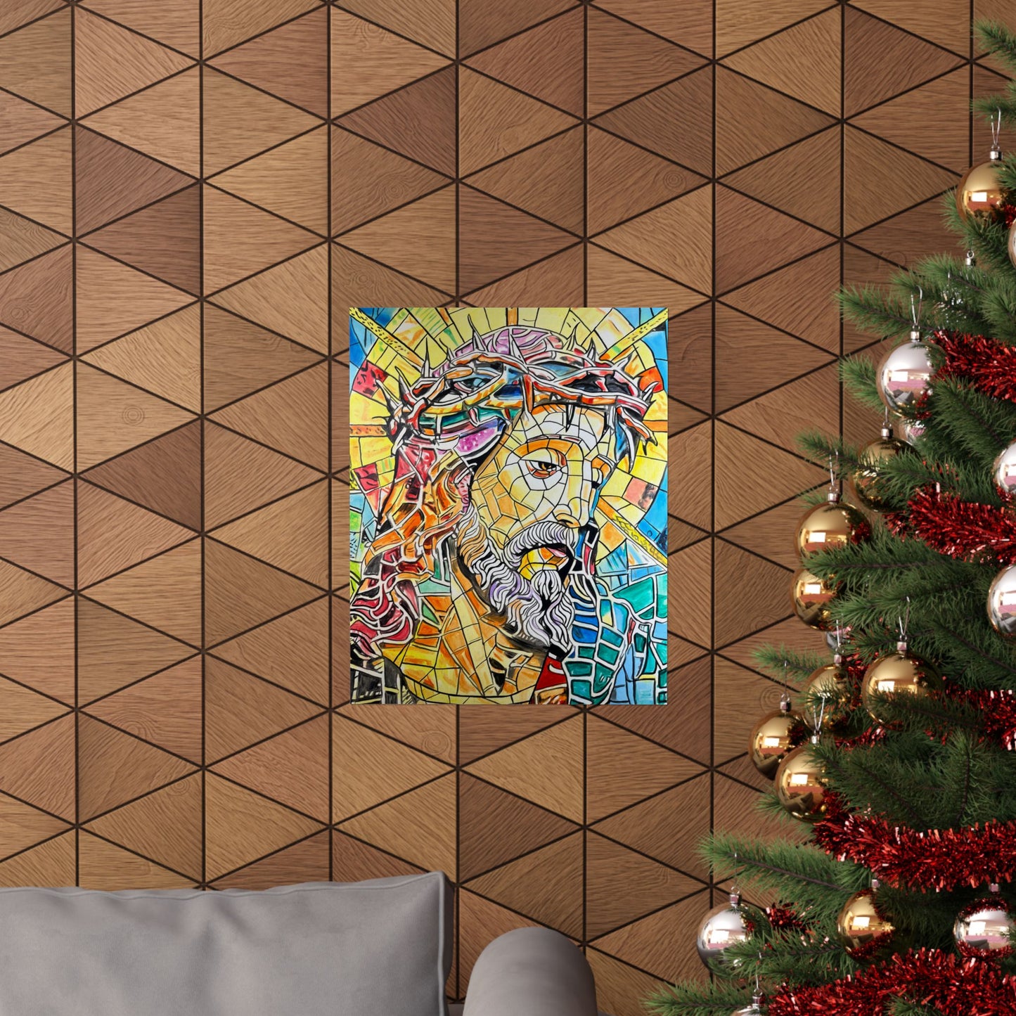 Jesus Christ Painting Poster