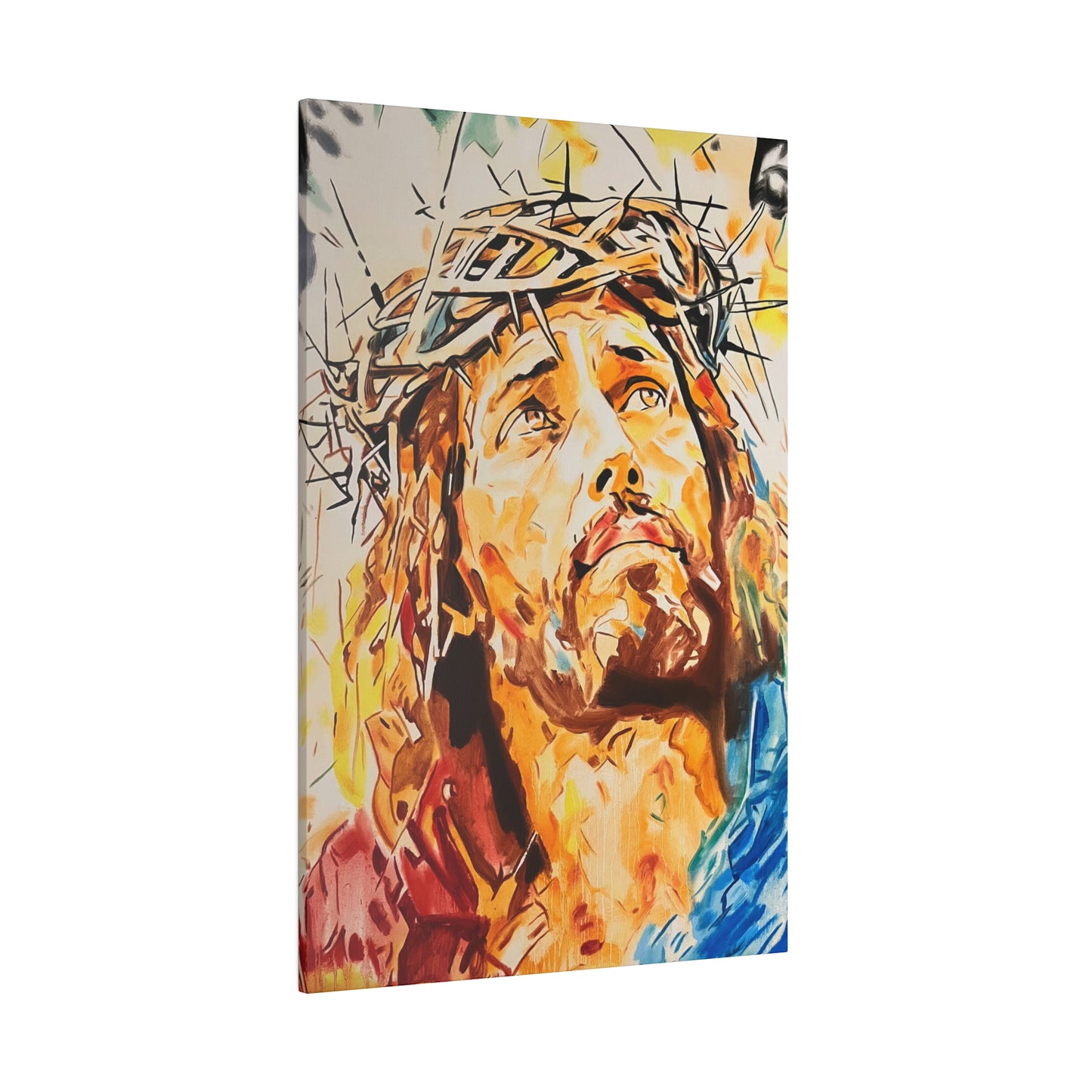 Jesus Christ Painting Canvas Print