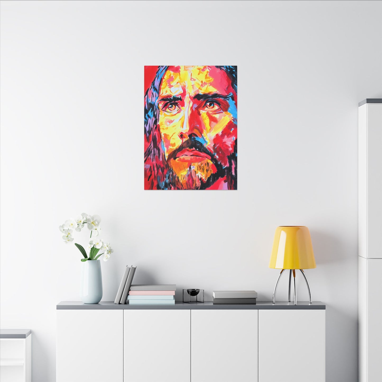 Jesus Christ by Wamantha - Canvas Print