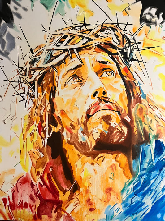 Jesus Christ Original Painting (2024)