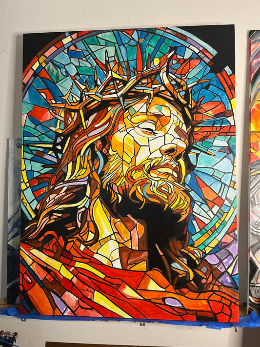 Jesus Christ Original Painting (2024)