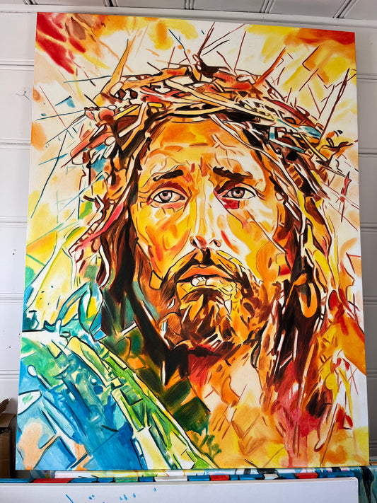 Jesus Christ Original Painting (2024)